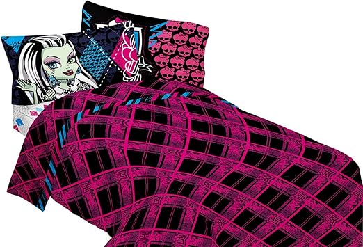 Amazon Com Mattel Monster High My Bff Crew Sheet Set Twin Home