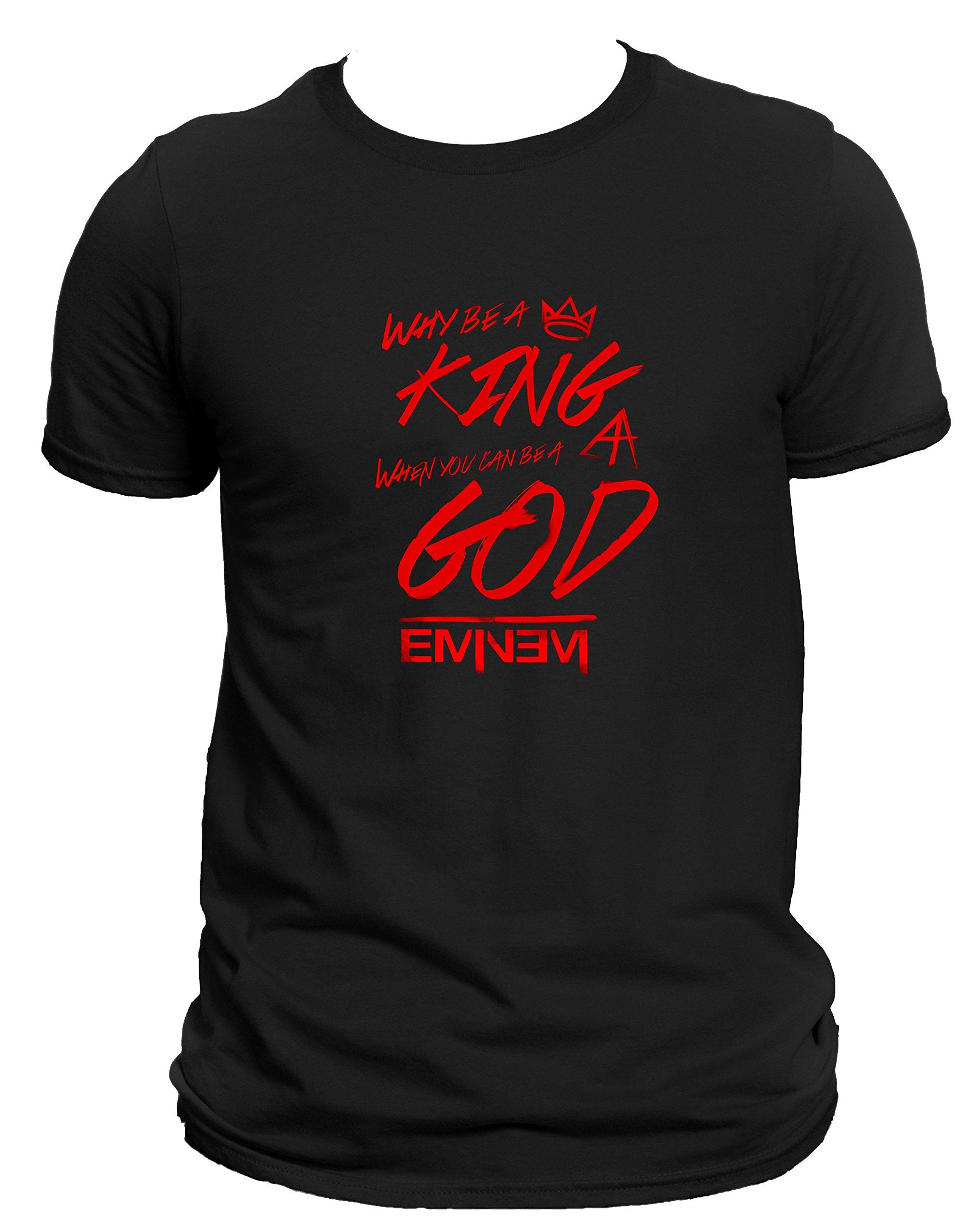 T Shirt For Eminem Fans King God Dtg Print Casual T Shirt Top Minaze