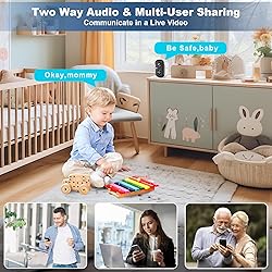 Security Cameras Wireless Outdoor, 2K Battery