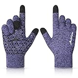 Achiou Winter Gloves, Glove for Men Women, Upgraded