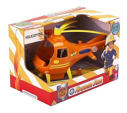 Feuerwehrmann Sam Hubschrauber Set [UK Import]