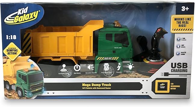 kid galaxy mega dump truck
