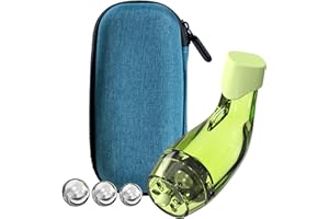 SONMOL Portable Breath Trainer with 3 Steel Ball and Travel Case Can be Used Together with Peak Flow Meter