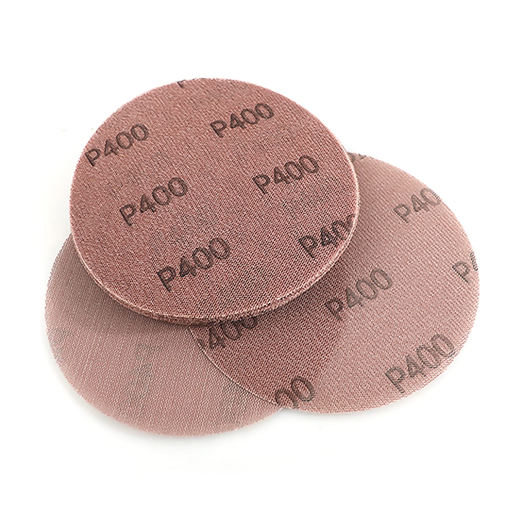 Kcmell 20PCS 150mm Mesh Sanding Discs 400 Grit, 6 Inch Hook and Loop Sanding Pads, Dust Free Disc Anti-Blocking Long-Lasting Sharp Sandpaper for Car Wood Furniture Floor — image 1