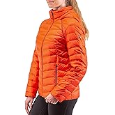 Spyder Active Sports Women's Timeless Hoodie Down Jacket, Sizzle, Medium