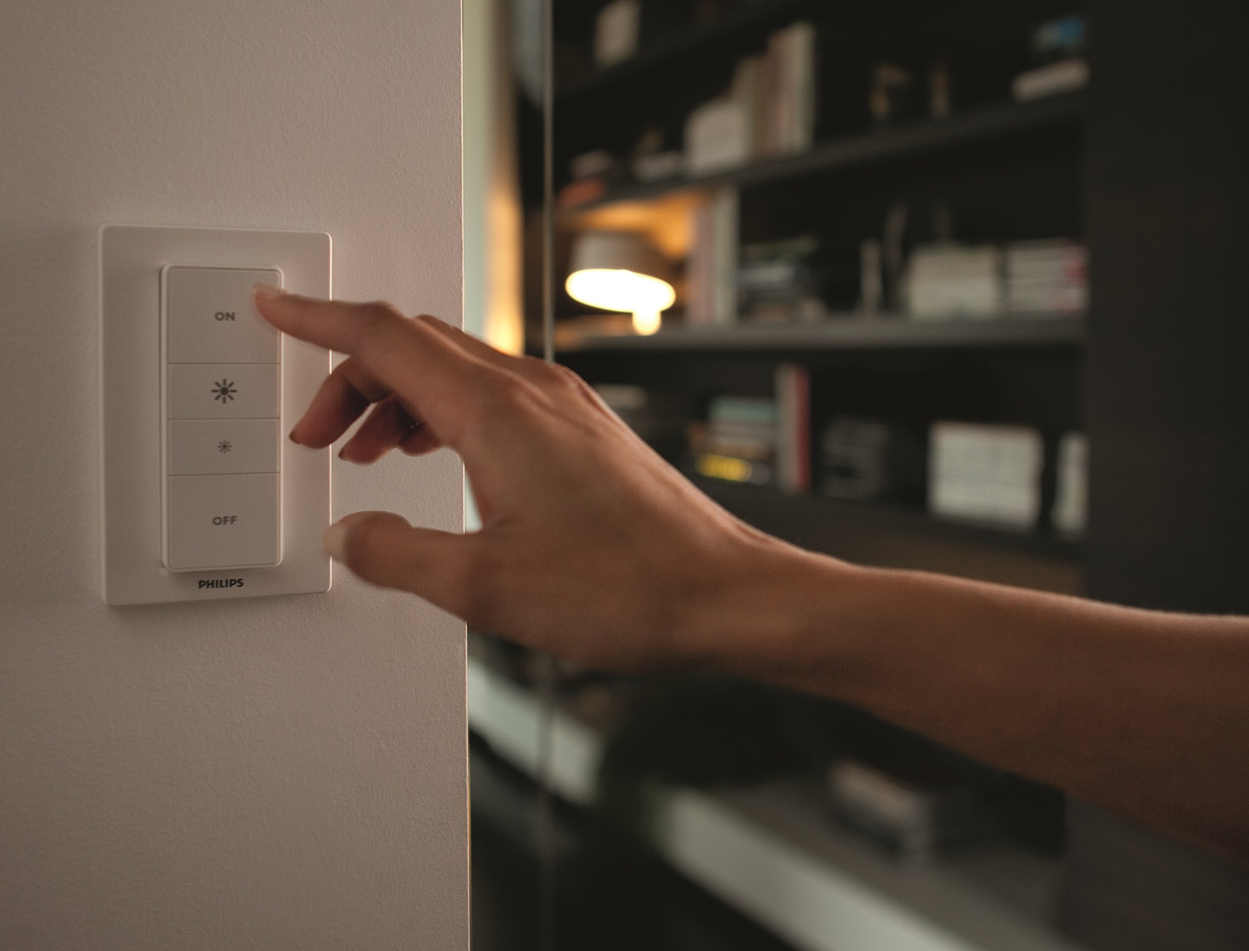 Philips Hue Smart Dimmer Switch with Remote (InstallationFree, Smart Home,