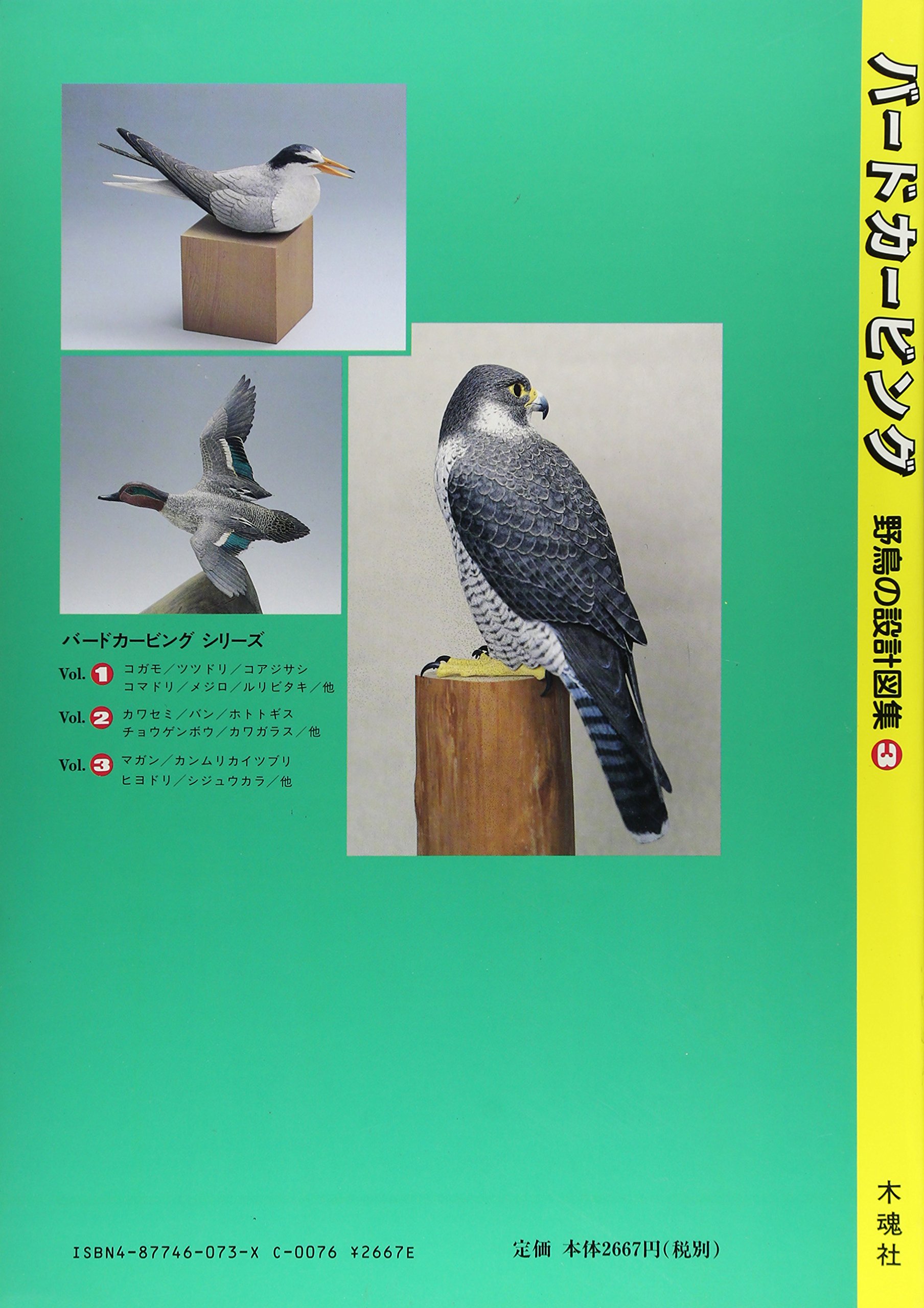 バードカービング 木彫りの鳥 『チョウゲンボウ』