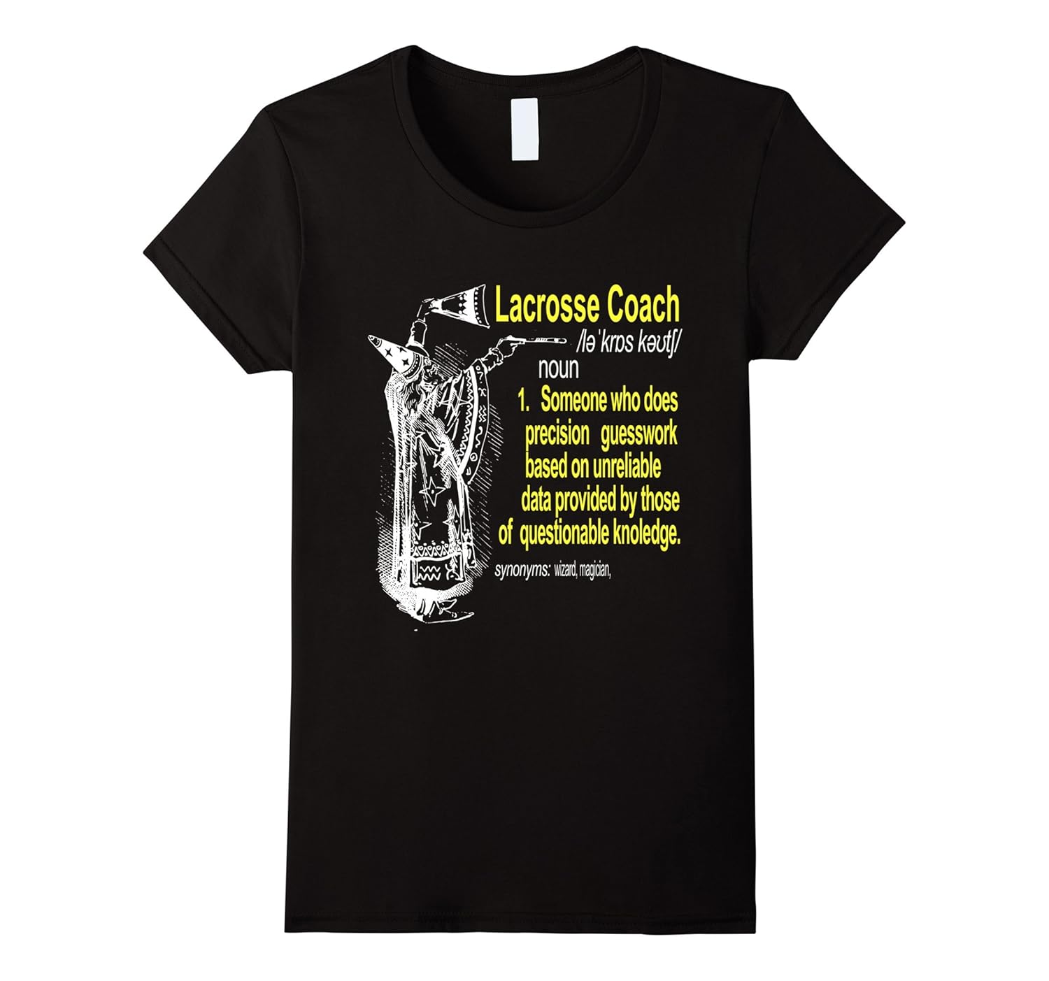 Lacrosse Coach Meaning Funny Noun Definition Shirt4LVS