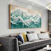 Amazon.com: youkuart Wall Art Abstract Seascape Artwork
