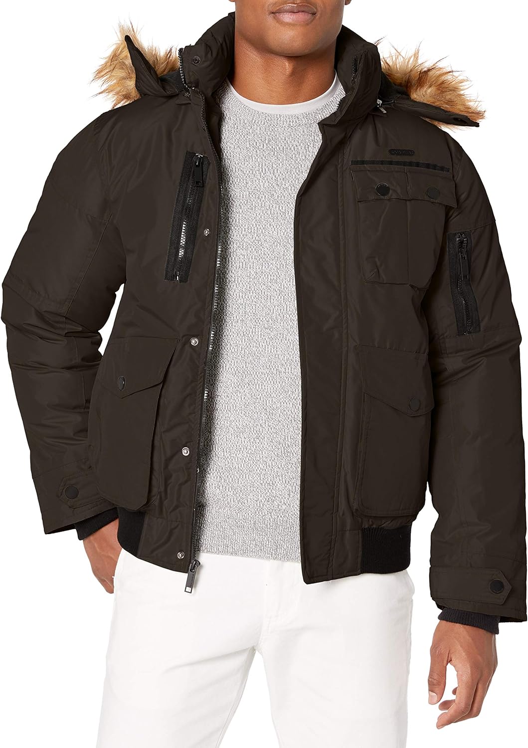 Rocawear mens Outerwear Jacket: Clothing