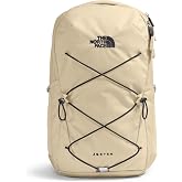 The North Face Women's Jester Everyday Backpack, Gravel/Blk, OSFA | Commuter Travel Bag, Laptop Sleeve, Water-Repellent