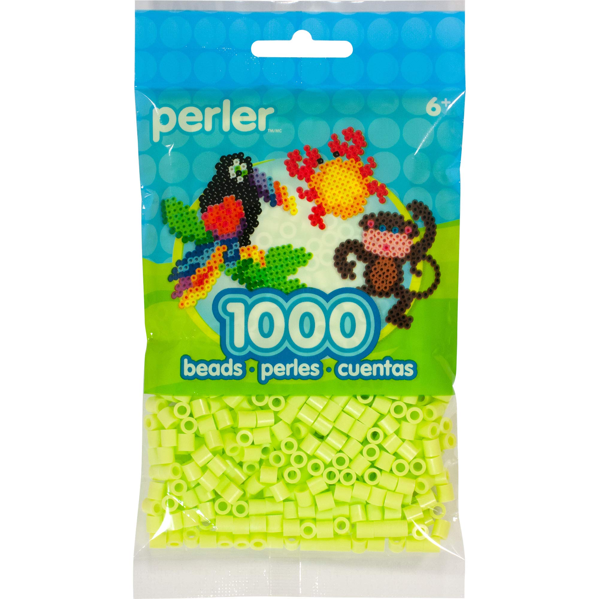 PerlerSherbet Green Fuse Beads for Crafts, 1000pcs, 1000 Count