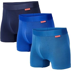 Undiemeister Boxer Briefs | Premium Handmade Men Underwear Made of Mellowood | Seamless Premium Quality, Tag Free | Pack of 3