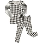 AVAUMA Baby Boys Girls Pajama Set 6M-7T Kids Cute Toddler Snug fit Pattern Design Pjs Cotton Sleepwear