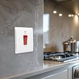 BG Electrical Cooker Control Switch Unit 45A Nexus 800 White Round Edge view 7