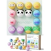 Momcozy 14-Pack Animal Bath Bombs with Essential Oil, Ideal Christmas Gift for Happy Educational & Fun Bath Time, Bath Bombs Kit with 7 Cute Animal Shapes, Ideal Gifts for Kids Girls Boys Toddler