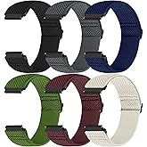 Runostrich 22mm Quick Release Elastic Band Compatible with Samsung Galaxy Watch 3 45mm/Garmin Venu 4 45mm/3 45mm/Venu 2/Vivoactive 4/Forerunner 570(47mm)/255/265/Amazfit Helio/Bip 6/5/Balance 2