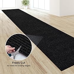 BESTVUE 3' x 71' Runner Rugs with Rubber