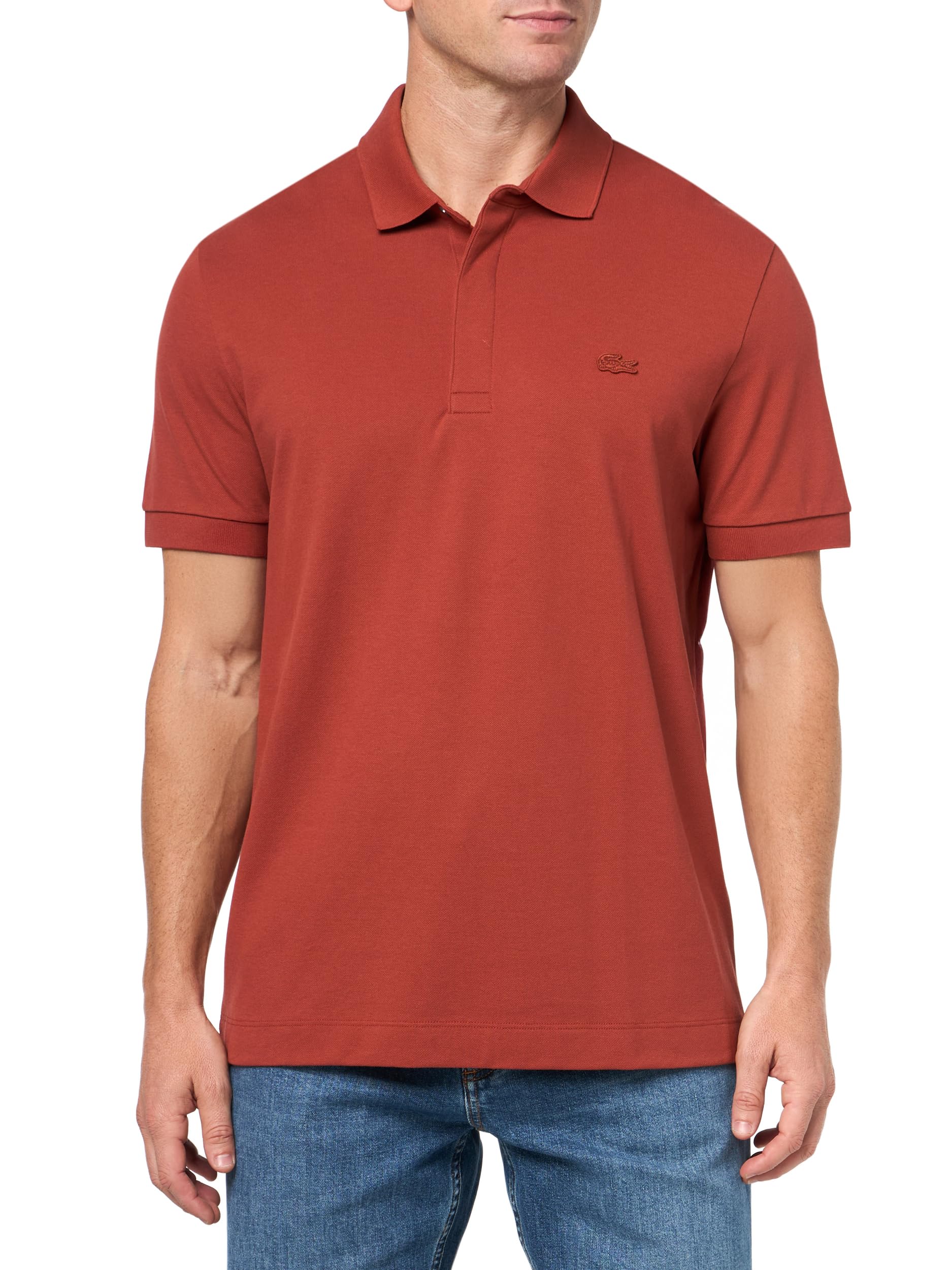 Lacoste Men's Core Short Sleeve Regular Fit Paris Polo, Iberis, XX-Large Image