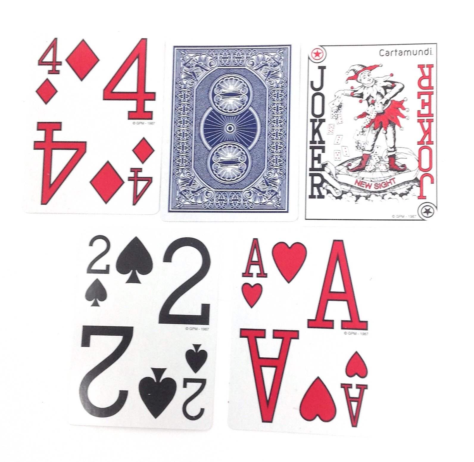 Photo 1 of Low Vision Playing Cards by Cartamundi