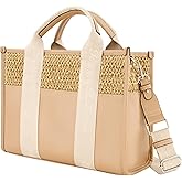 Tommy Bahama Tote Bag, Women's Modern Handbag with Adjustable Shoulder Strap, Tan, One Size