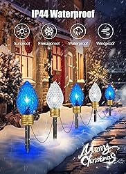 2 Pack Outdoor Christmas Decorations - Jumbo Xmas