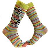 Crazy Dog T-Shirts Women's Teacher Socks funny Sarcastic School Graphic Footwear for Ladies