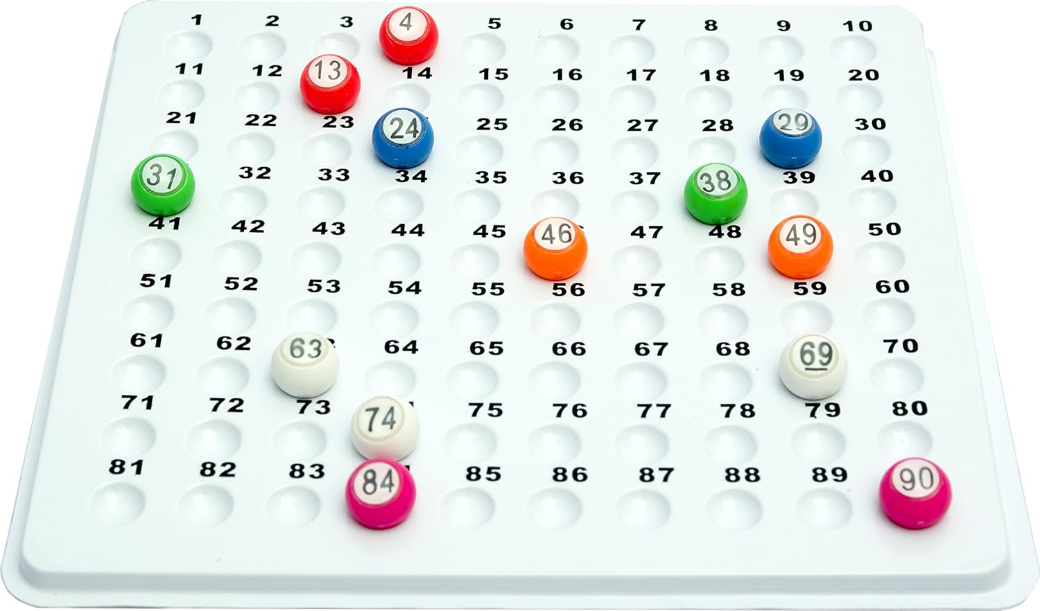 190 Recessed Check Tray For 22mm Bingo Balls Amazon.co.uk Toys & Games