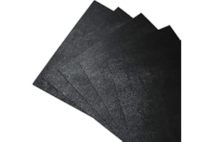 USAMADE 5 Pack 12x12x.062 ABS Plastic Sheets, Moldable Plastic Sheets, Great for DIY Projects, High Tensile and Impact Strength Plastic, Made in USA