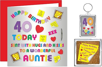 auntie 40th birthday gift