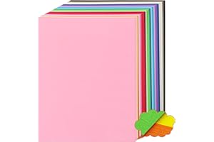 60 Sheets Textured Colored Cardstock - 8.5 x 11.0 inch / 30 Colors 85Ib 230gsm 21.6 x 27.9 cm Heavyweight Card Paper for DIY 