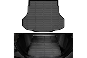 GINOWY®-TPE Cargo Liner for Hyundai Elantra& Elantra N& Elantra Hybrid 2021-2024丨All Weather Trunk Mat丨 Durable丨 Waterproof丨Easy to Clean丨Anti-Slip