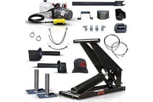 PRIMARY MOVER 8 Ton (PF-516) Dump Trailer Hydraulic Scissor Hoist Kit (16,000 lb) | Standard Kit | Hydraulic Dump Bed Kit with Power Unit (PF-516-K-LA)