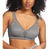 HACI Women's Minimizer Bra Full Coverage Everyday Wirefree Non Padded Plus Size for Large Bust Support Seamless