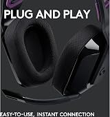 Logitech G G535 Wireless Gaming Headset Black view 4