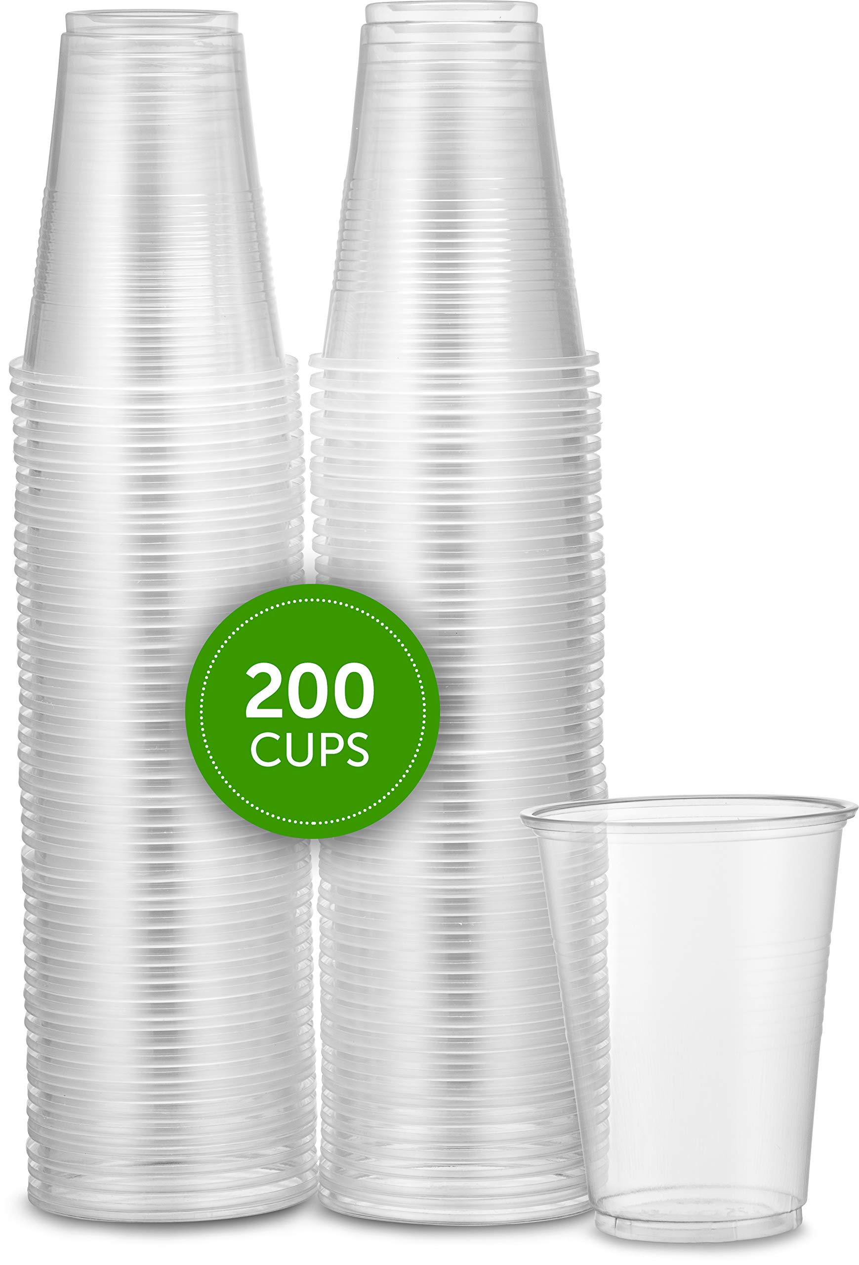Plasticpro 7 oz Clear Plastic Disposable Drinking Cups [200 count] Buy