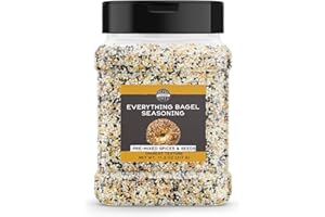 Birch & Meadow Everything Bagel Seasoning, 11.2 oz, Pre-Mixed Spices & Seeds, Crunchy Texture