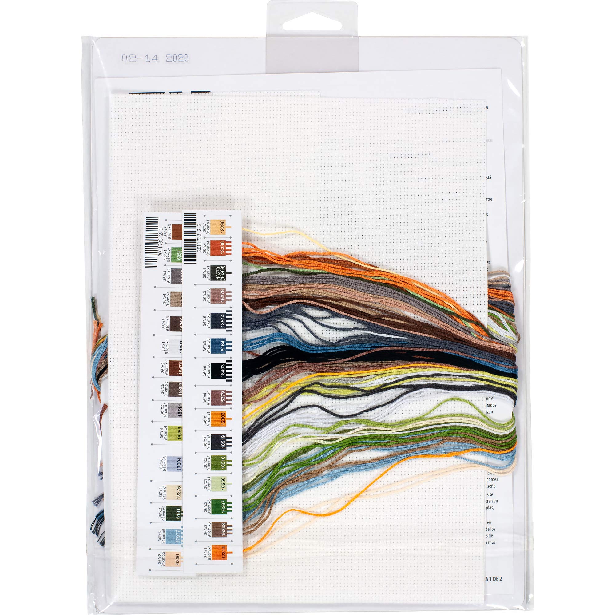 Dimensions 70-35392 Yoda Counted Cross Stitch Kit, 14 White Aida, 8'' x 10'