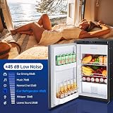 AAOBOSI 83L Campervan Fridge Freezer with APP Control 12V DC Fridge view 5