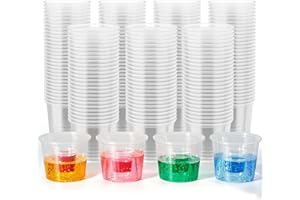 JOLLY CHEF 500 Disposable Bomber Cups Jager Bomb Shot Glasses plastic, Highly Durable and Reusable Shot Cups,Perfect for Wedding, Thanksgiving, Halloween, Christmas Party