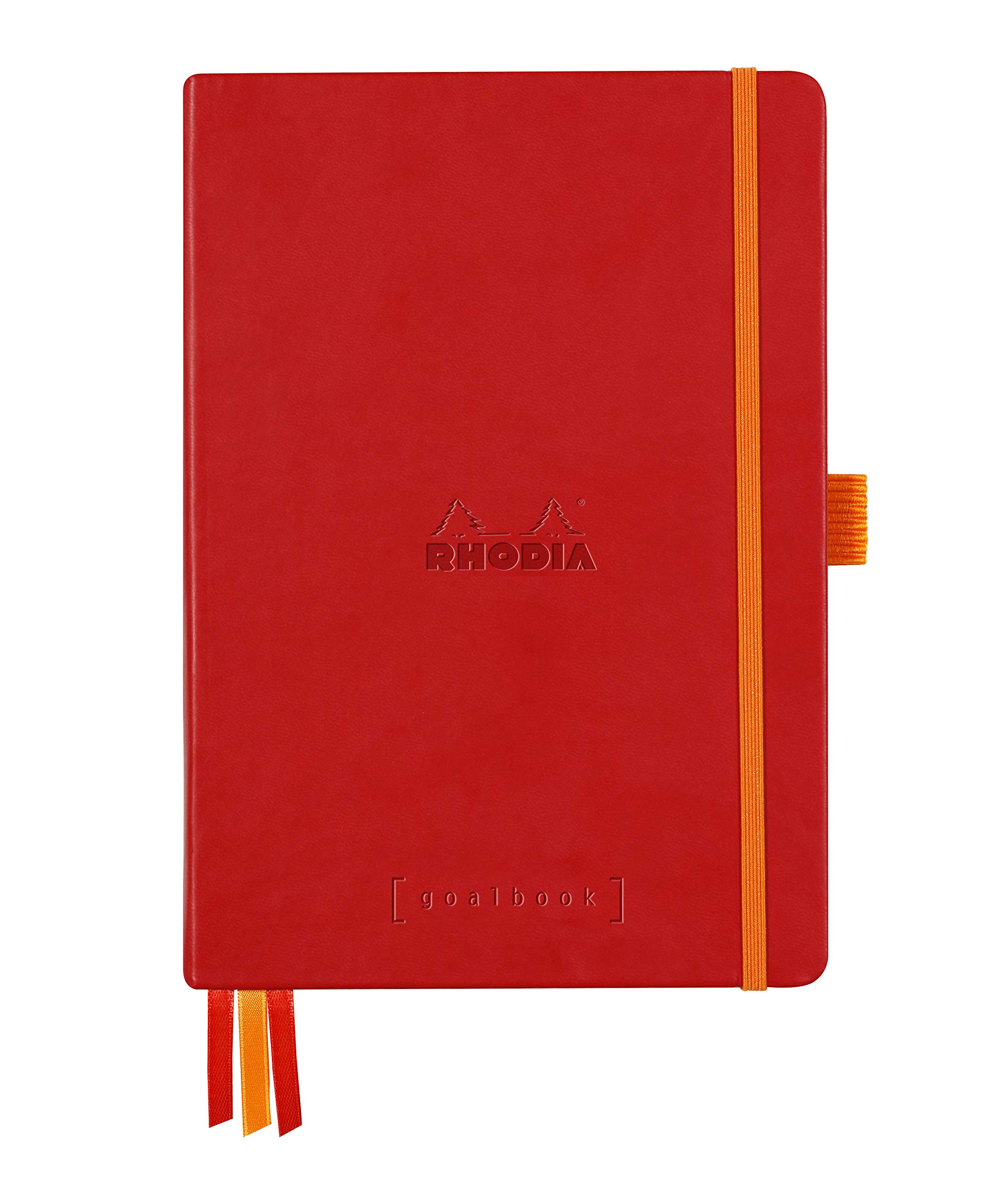 Rhodia Hardcover Goal Book, A5, Dot - Poppy