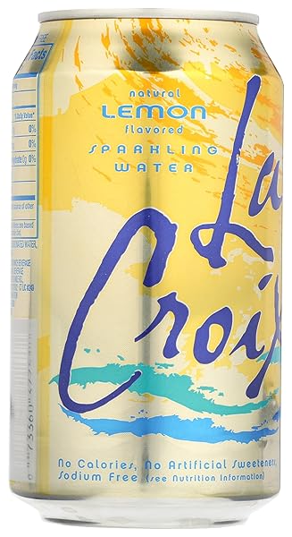 LA CROIX, WATER SPARKLING LEMON SINGLE, 12 FL OZ