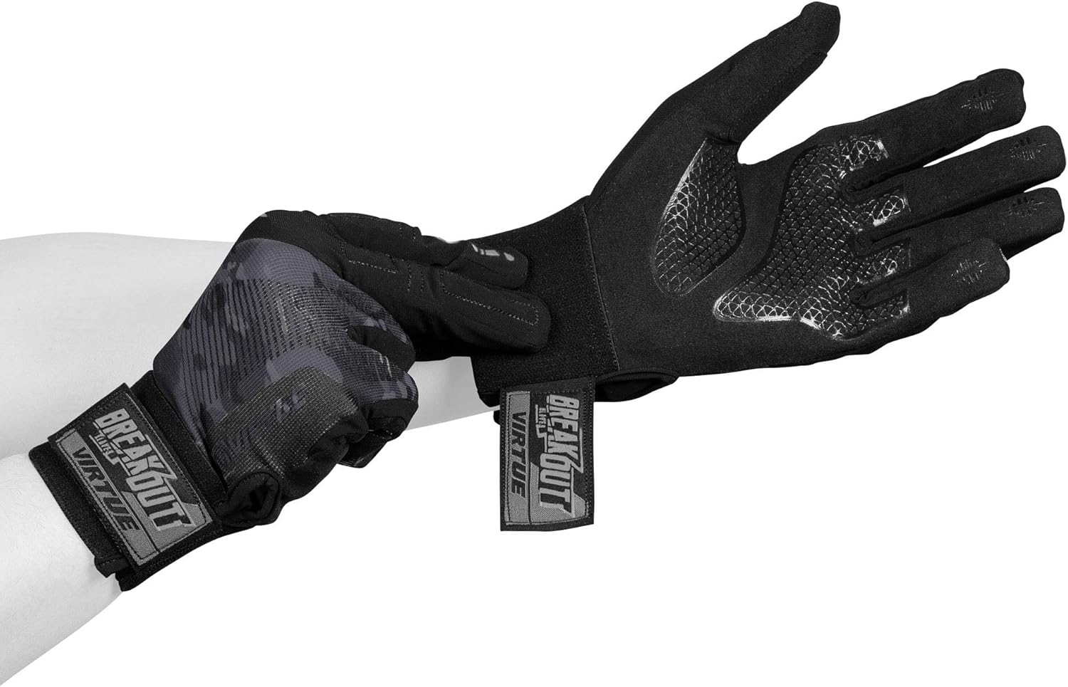 Virtue Breakout Gloves - Multi-Sport Ripstop Full Finger Paintball Gloves : Sports & Outdoors