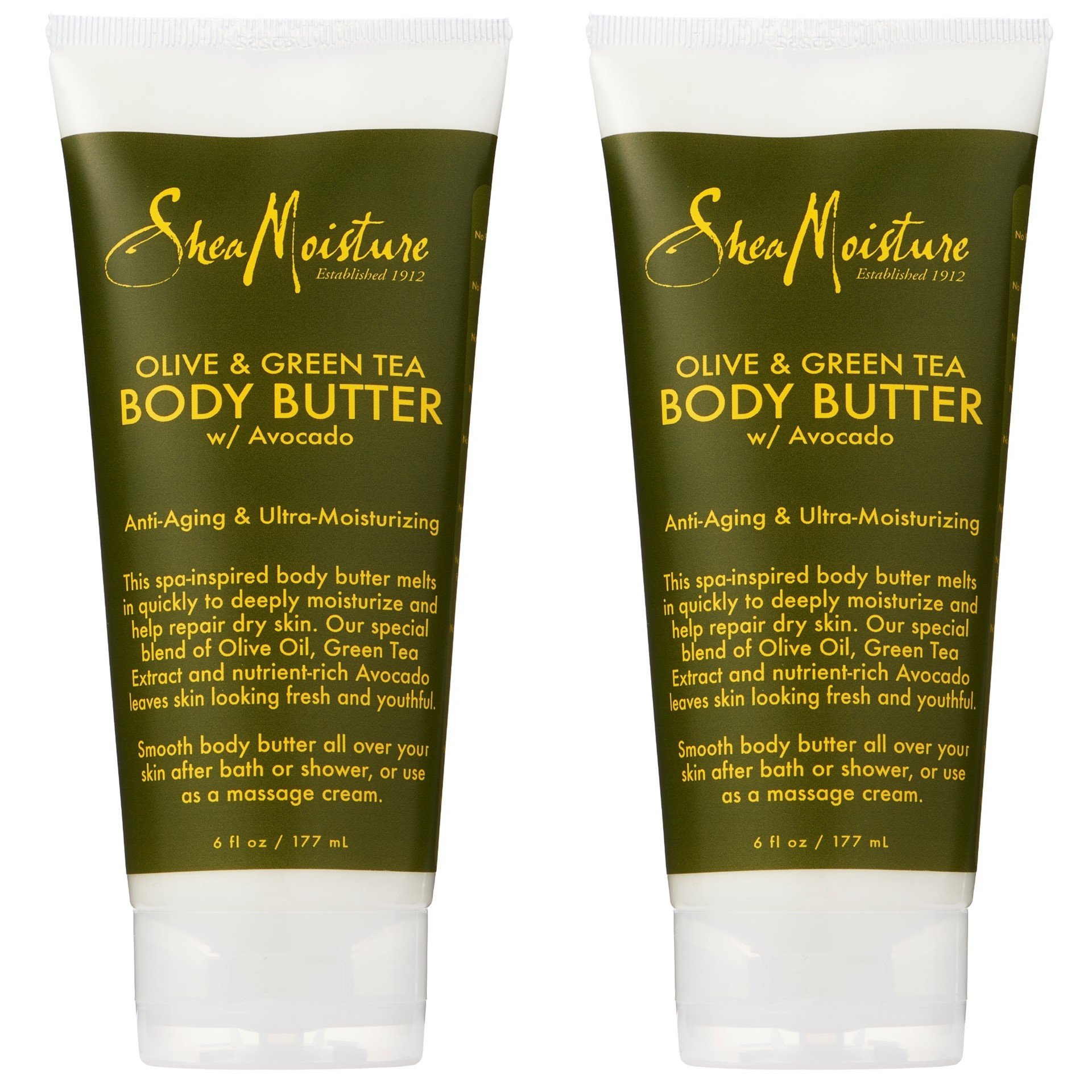 SheaMoisture 16 oz Olive & Green Tea Bubble Bath & Body