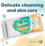 Pampers Harmonie Protect & Care Plastic Free Baby Wipes 396 Wipes 9 Packs view 2
