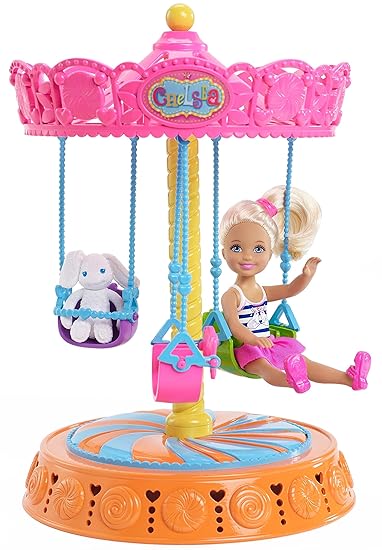 barbie chelsea carousel swing