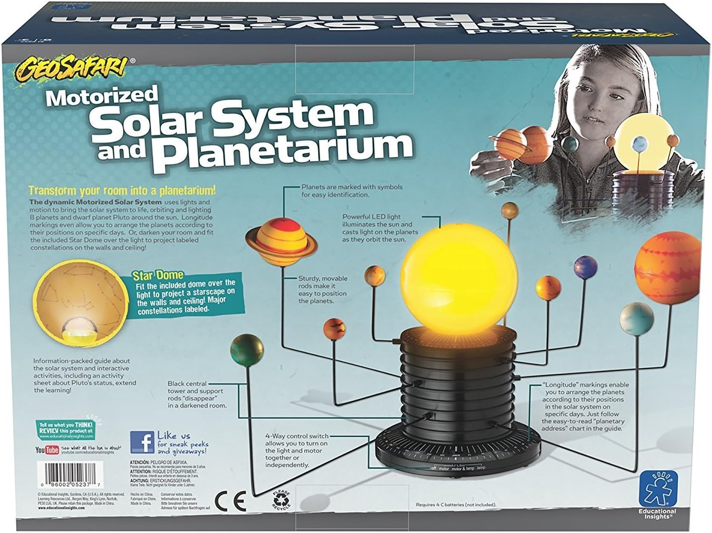 Geosafari Motorized Solar System