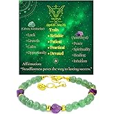 Ayriwoyi Zodiac Bracelets for Women 12 Constellations Healing Crystal Shiny Facet Beads Birthstone Bracelet Birthday Inspirational Gifts for Women Horoscope Astrological Bracelet