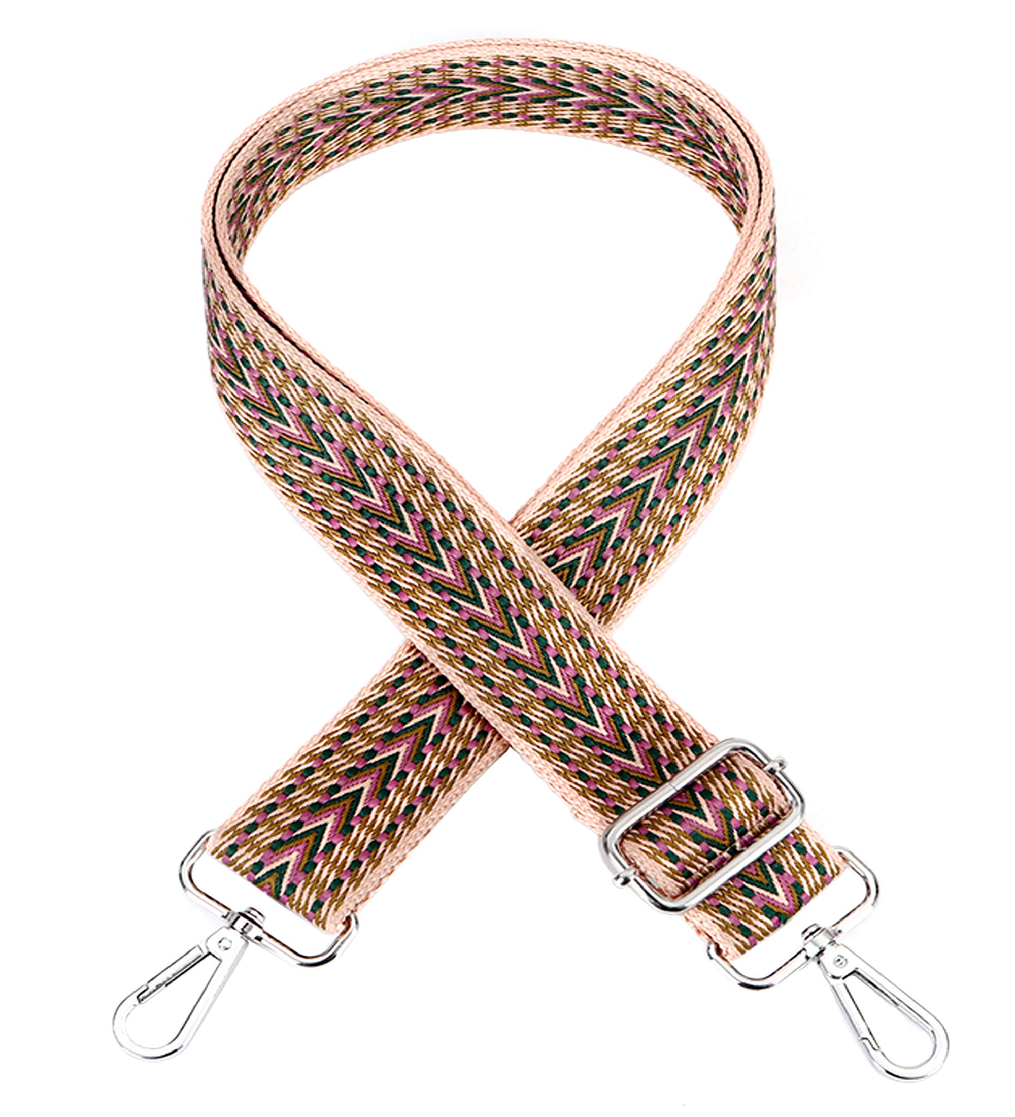 Colorful Shoulder Strap Adjustable Replacement Belt Crossbody Canvas Bag Handbag Wide Long Straps