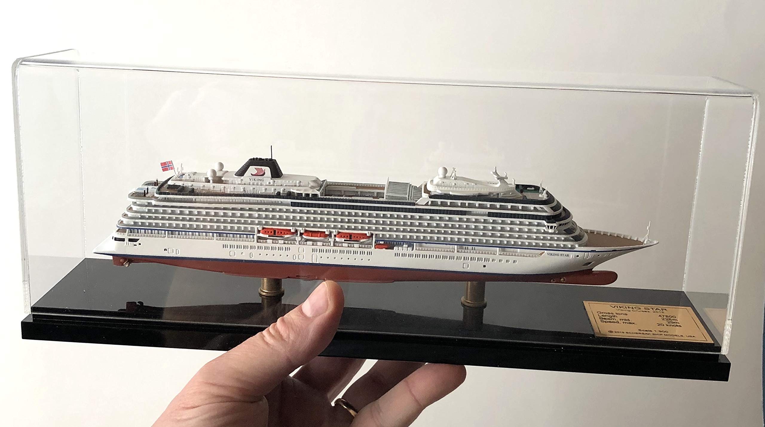 Buy Viking Star Cruise Ship Model in 1900 Scale, Display Series Online
